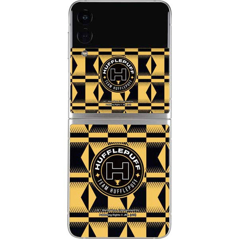 Wizarding Worlds Harry Potter Team Hufflepuff Galaxy Z Flip3 5G Skin